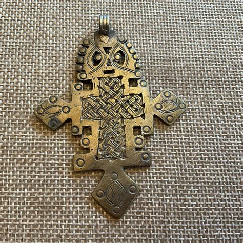 Ethiopian Coptic Crosses Silver Pendants African Gem