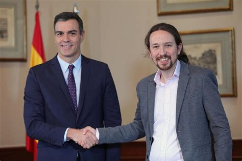 S Nchez E Iglesias Acuerdan Un Gobierno De Coalici N Sin Desvelar Cargos