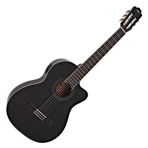 Guitarra Electroac Stica Cl Sica Gear Music Con Cutaway Deluxe Negra