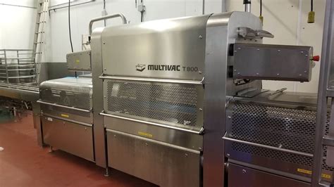 MULTIVAC T 800 Automatic Tray Sealer M M Equipment Corp