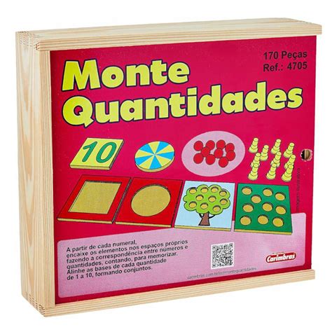 Brinquedo Educativo Monte Quantidades 170 Pçs Carimbras 4705 Submarino