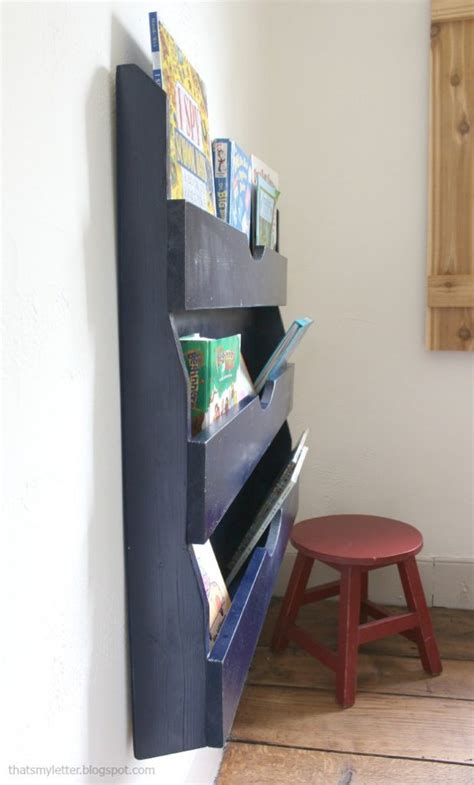 DIY Wall Bookrack