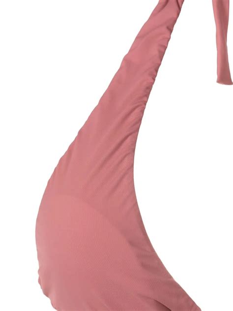 Amir Slama Halterneck Non Wired Bikini Set Farfetch