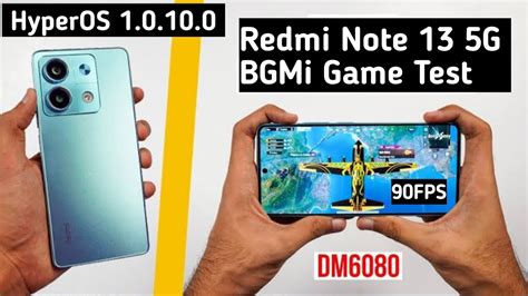 Redmi Note 13 5g Hyperos 1 0 10 0 Bgmi Test Bgmi Game Play 90fps Game