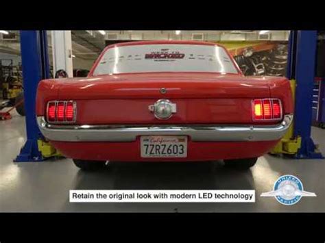 Sequential Mustang Tail Lights 1968