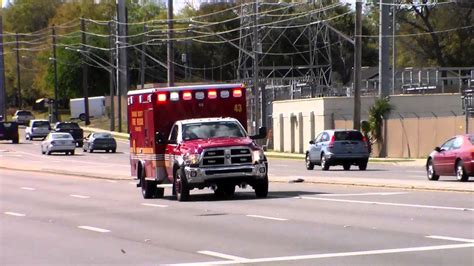 Orange County Fire Rescue Rescue 43 Responding YouTube