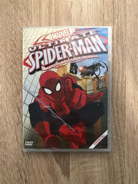 Ultimate Spiderman Dvd Ny Inplastad Marve K P P Tradera