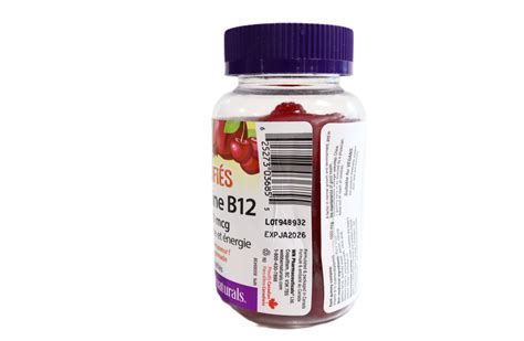 Webber Naturals Vitamin B12 Gummies 1000 Mcg Exp 1 01 2026 Ebay