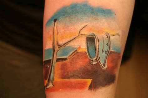 Dali S Soft Watch Tattoo By Mirek Vel Stotker Stotker Flickr