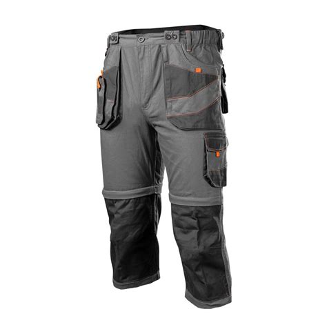 Pantaloni De Lucru Neo Garage Bumbac Gri Xs Emagro