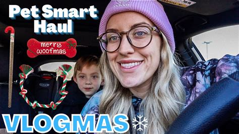 Vlogmas Pet Smart Christmas Haul Dick S Sporting Goods Haul