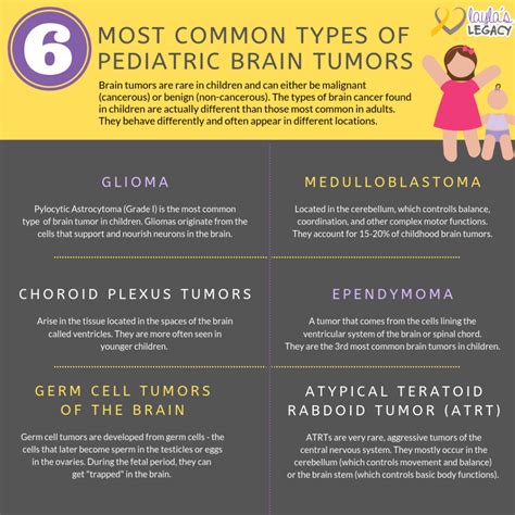 Common Types Of Pediatric Brain Tumors - Layla's Legacy