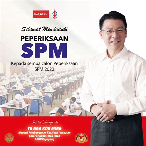 Nga Kor Ming On Twitter Selamat Maju Jaya Kepada Semua Adik2 Yang