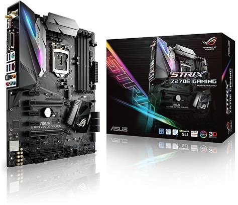 Asus Intel Rog Strix Z E Gaming Lga Sata M Way Sli Way