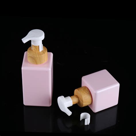 Square Shampoo Bottles YBJ Cosmetic Packaging Manufacturer