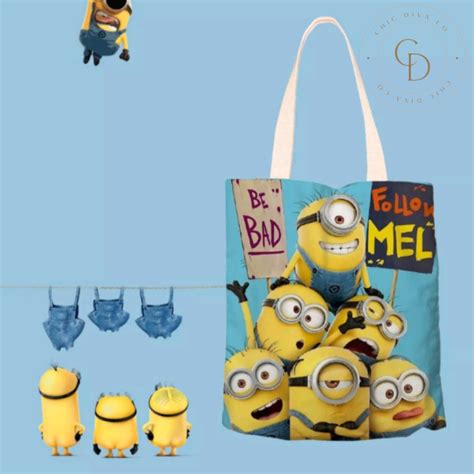 Minions Character Tote Bag Lazada Ph