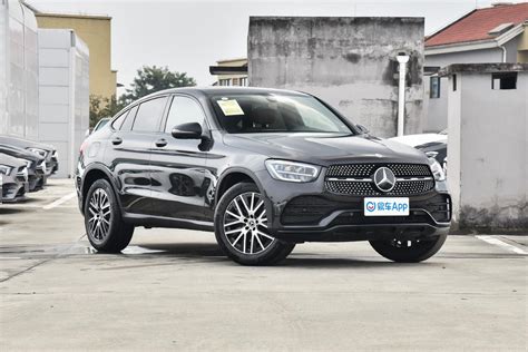 【奔驰glc轿跑glc 260 4matic 轿跑suv侧前45度车头向右水平图片 汽车图片大全】 易车