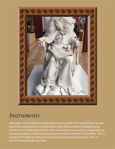 Wolfgang Amadeus Mozart Biography Biography Template