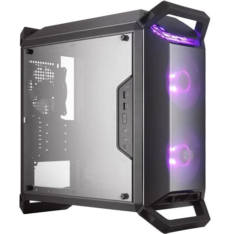 Gabinete Cooler Master MasterBox Q300P Mini Tower RGB FAN