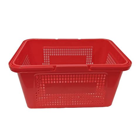 Plastic Shopping Baskets With Handle Suppliers And Manufacturers China