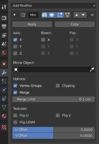 The Mirror Modifier Ex Nihilo Digital Blender D Modeling Tutorial