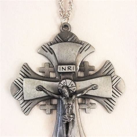 Clergy Cross Necklace - Etsy