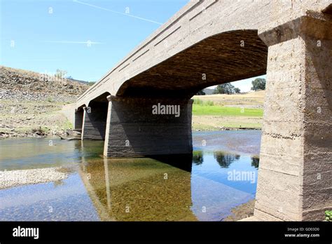 Old Concrete Bridge Stock Photo Alamy
