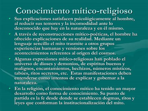 Tipos De Conocimiento En La Humanidad Ppt