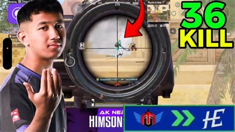 Himson Horaa Team 36 Kill Best New Gameplay Full Russ Intense Match