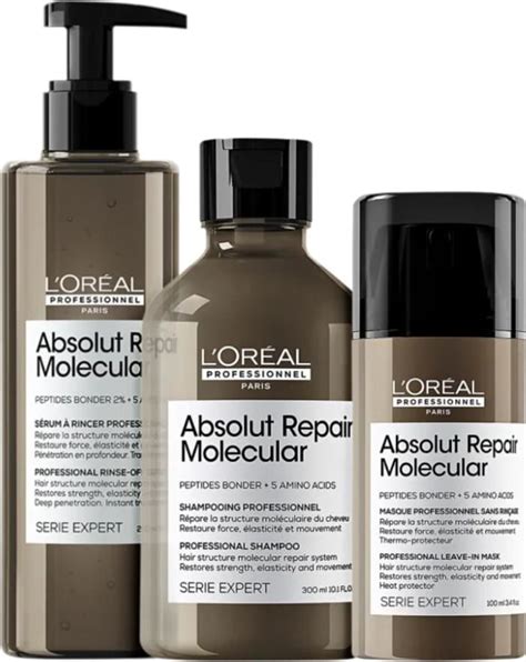 Kit L Or Al Professionnel Absolut Repair Molecular Trio Mask Beleza