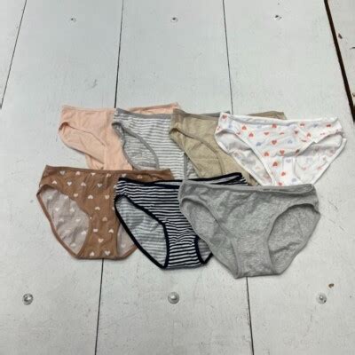 Old Navy 7 Pack Printed Bikini Underwear Girls Size Large NEW EBay