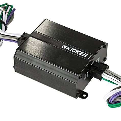 Kicker 46kisload4 Factory Smart Radio To 4 Channel Amp Amplifier