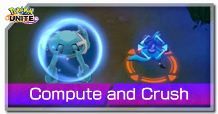 Compute And Crush Metagross Move Effect And Cooldown Pokemon Unitegame