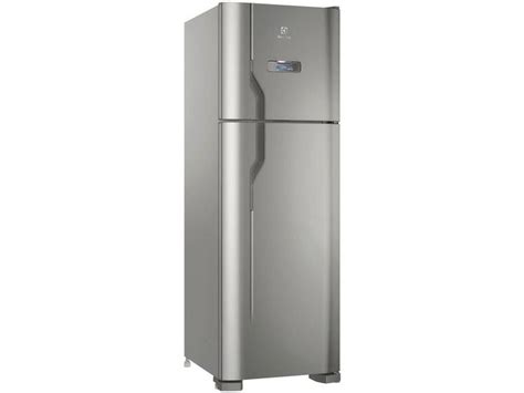 Geladeira Refrigerador Electrolux Frost Free Inox Duplex 371L DFX41