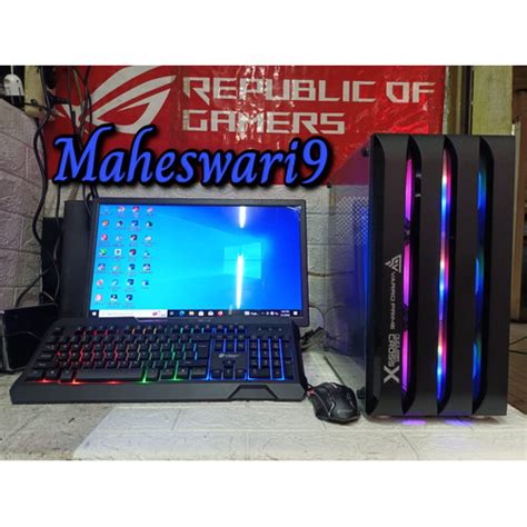 Jual PC RAKITAN CORE I7 13700 GEN 13 FULL SET I5 13400 16GB SSD