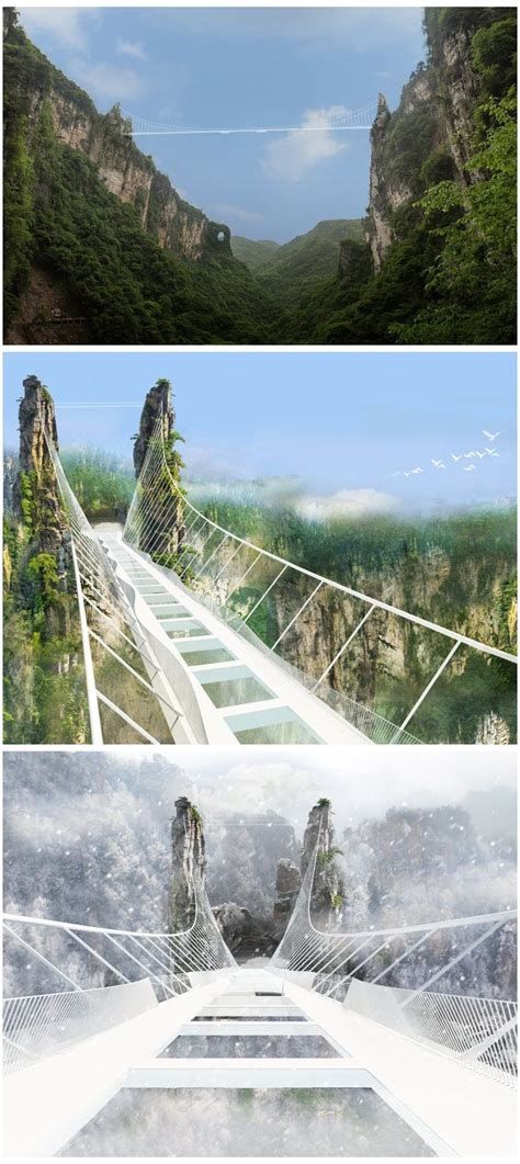 The Zhangjiajie Grand Canyon Glass Bridge Haim Dotan Unique