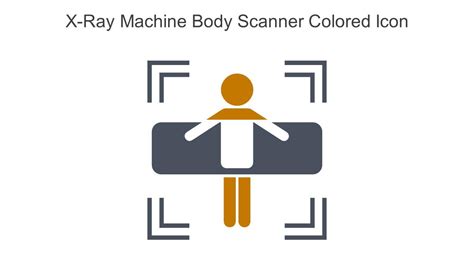 X Ray Machine Body Scanner Colored Icon In Powerpoint Pptx Png And