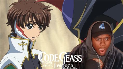 Lelouch Vs Suzaku Code Geass Episode 18 Reaction I Order You Suzaku Kururugi Reaction