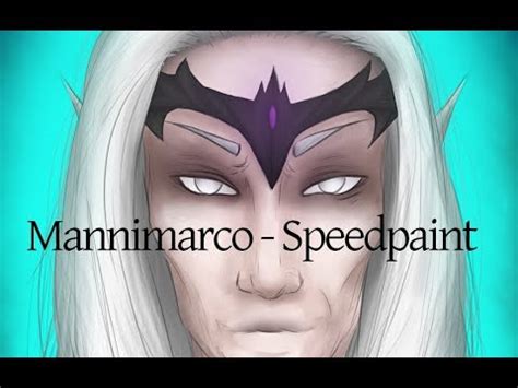 Mannimarco King Of Worms Speedpaint Youtube