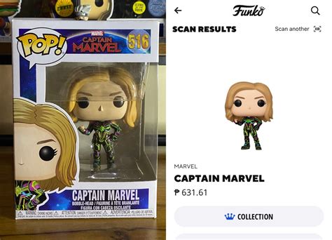 Captain Marvel 516 Funko Pop on Carousell