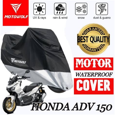 Honda Adv Motowolf Waterproof Motorcycle Cover Lazada Ph