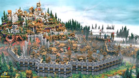 Medieval City : r/Minecraft