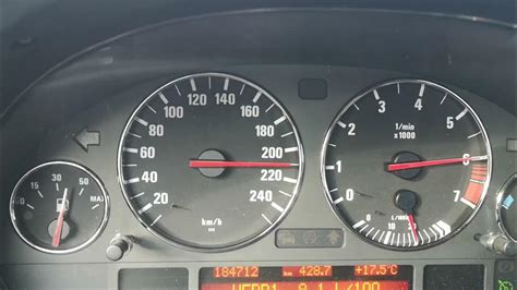 Bmw E39 520i 150hp 130 210km H M52b20 Acceleration On German Autobahn Youtube