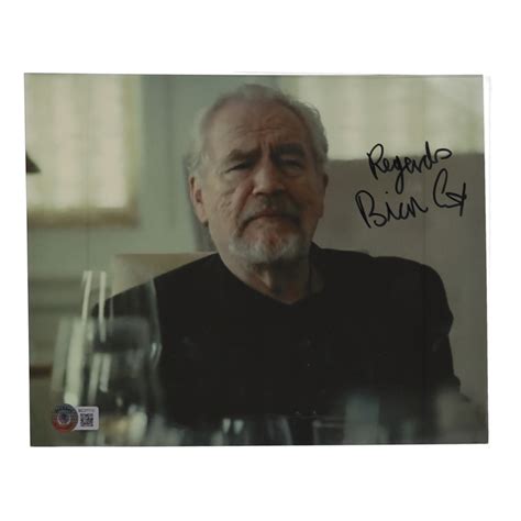 Brian Cox Signed "Succession" 8x10 Photo (Beckett) | Pristine Auction