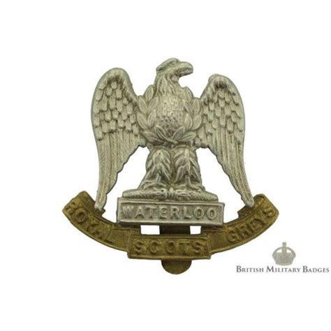 Royal Scots Greys Regiment Cap Badge