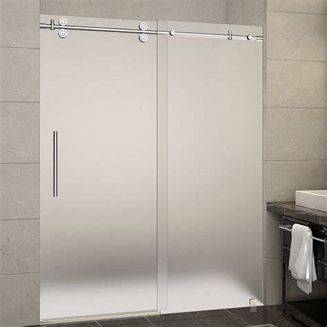 Aston Sdr978f 60 10 Langham 60 X 75 Frameless Shower Door Chrome