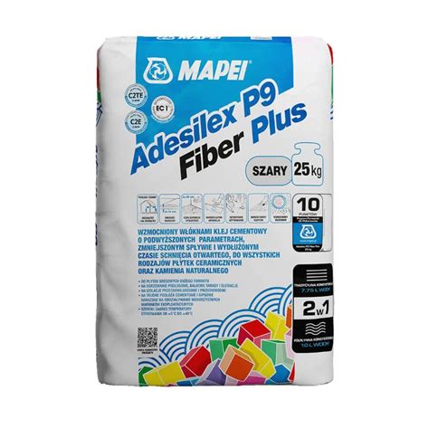 Klej Mapei Adesilex P9 Fiber Plus Szary 25 Kg Sklep Internetowy Klink Pl