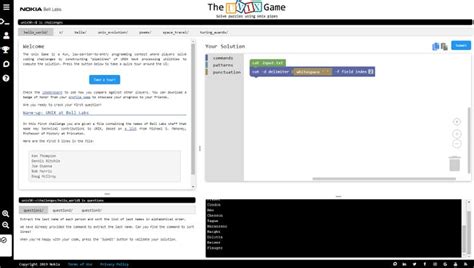 "The Unix Game": Browser-Spiel fordert Unix-Kenner heraus ...
