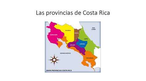 Mapa De Cantones De Limon Costa Rica