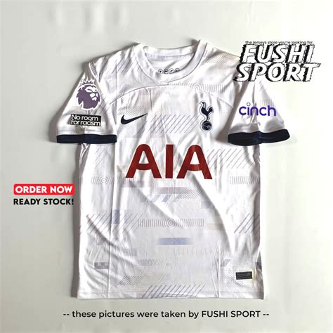 Jual Jersey Baju Bola Spurs Home Full Patch 2023 2024 New Grade Ori